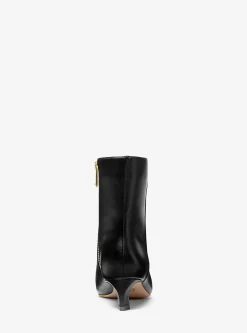 Cosmo Leather Kitten Boot