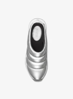 Epic Metallic Quilted Slip-On Trainer