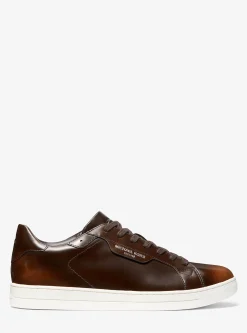 Keating Burnished Leather Sneaker