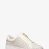 Keaton Signature Logo Zip-Up Sneaker