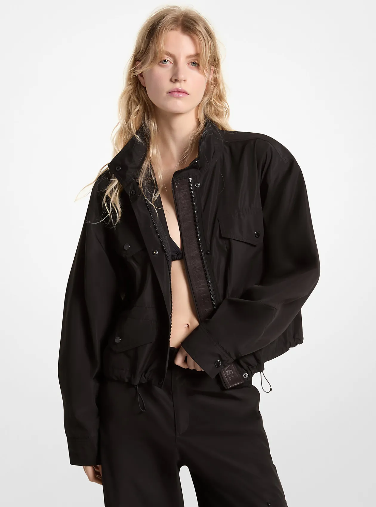 Logo Tape Woven Anorak