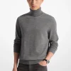 Merino Wool Turtleneck Sweater