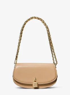 Mila Small Leather Shoulder Bag