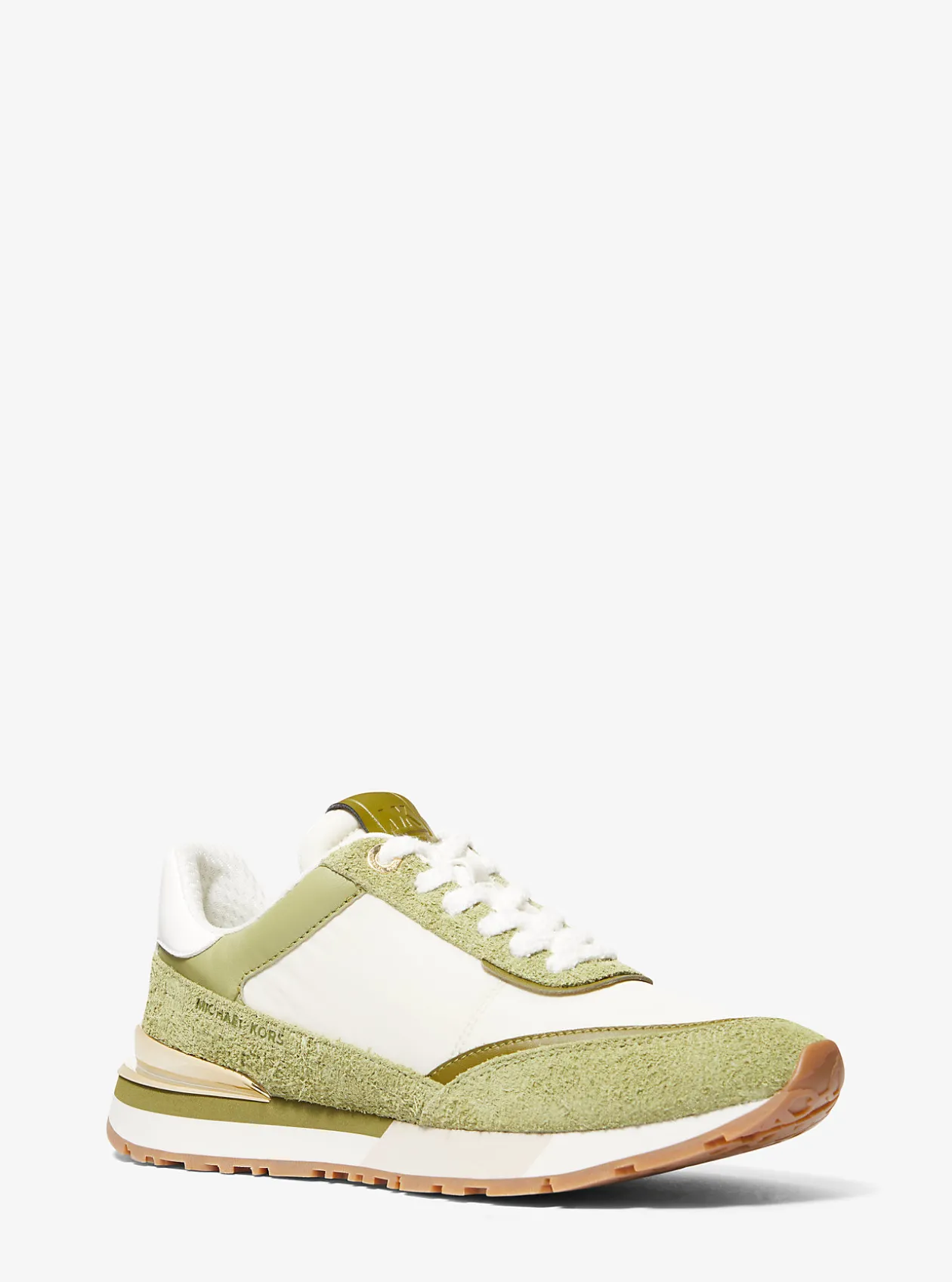 Nova Suede and Nylon Trainer