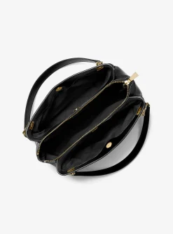 Susan Medium Quilted Leather Tote Bag