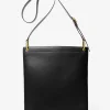 Tate Large Leather Messenger Bag