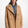 Wool Blend Peacoat