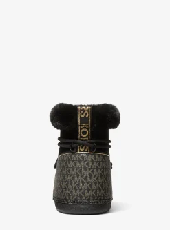 Zelda Metallic Logo and Velvet Boot