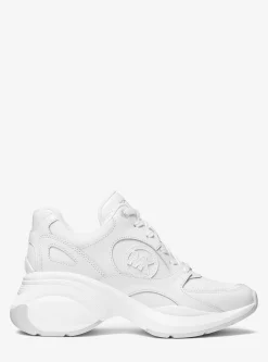 Zuma Leather and Mesh Trainer